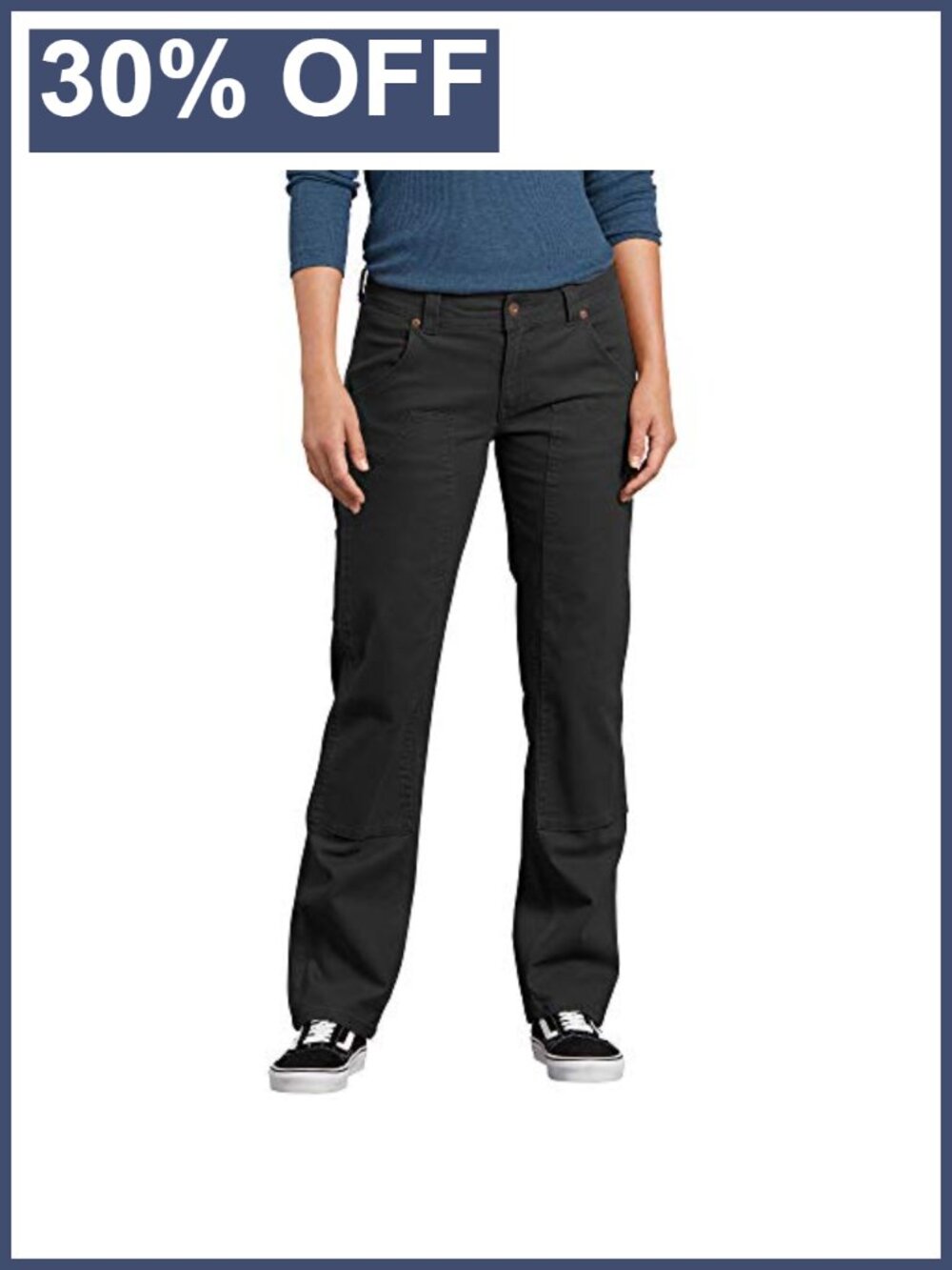 Relaxed Straight Stretch Double-Front Carpenter Pant Utility Work